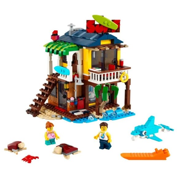 LEGO Creator 3-In-1 Surfer Beach House Set 31118 NEW/SEALED 564 pcs Retired 2021 - Picture 3 of 7